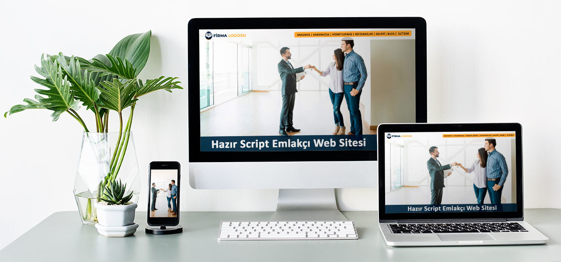 Hazır Emlak Web Sitesi