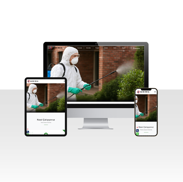 İlaçlama ve Haşere Hizmetleri Web Sitesi Paketi – Diyarbakır