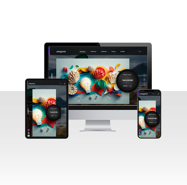 Kreatif Ajans Firması Web Sitesi Paketi – İstanbul