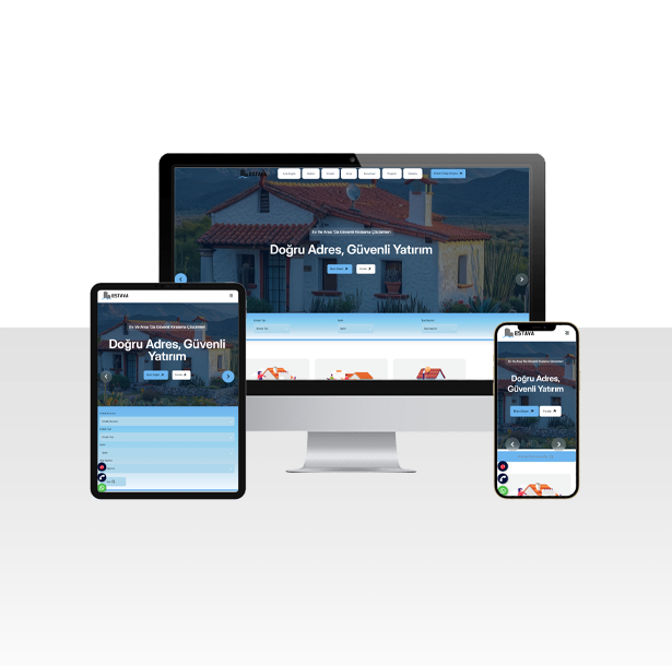 Hazır Emlak / Gayrimenkul Web Sitesi Paketi – Kastamonu