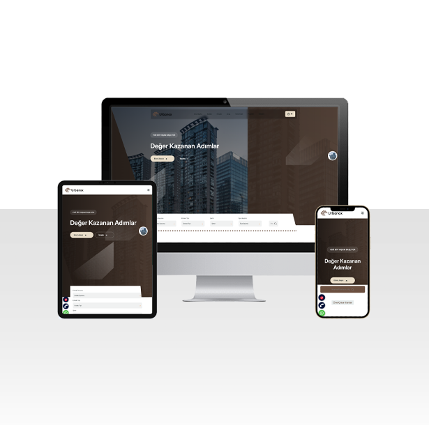 Emlak Uzmanı ve Ofisi Web Sitesi Paketi – Kırşehir