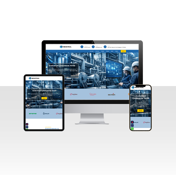 Endüstriyel ve Mühendislik Çözümleri Web Sitesi Paketi – Osmaniye