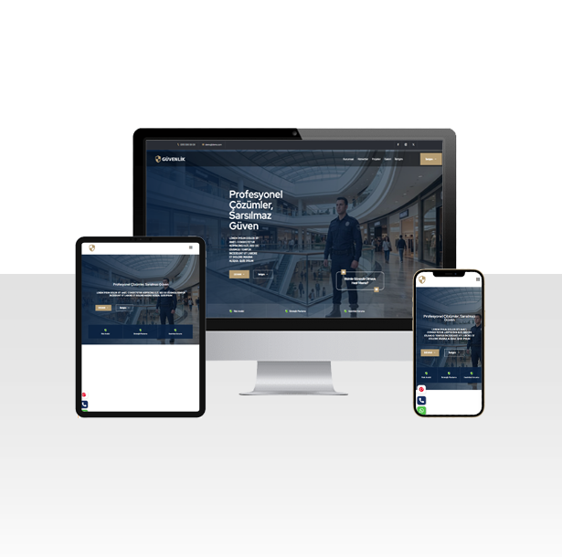 Özel Güvenlik Şirketi Web Sitesi Scripti – Güç