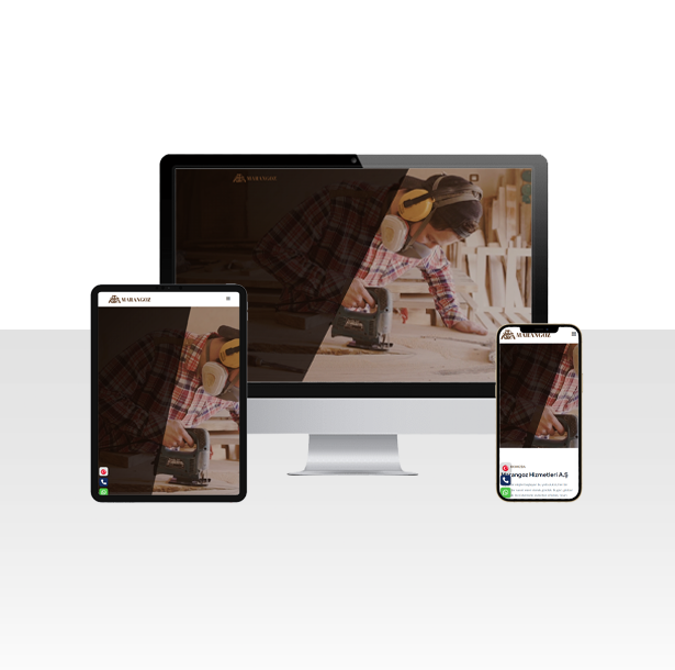 Hazır Marangoz Web Sitesi Paketi – Carpenter v8